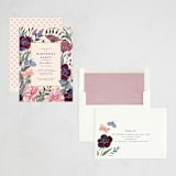 "Magical Garden" - Party Invitations in Sunshine by Teju Reval - Assembled