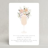 "Garden Brunch" - Party Invitations in Petal by Itsy Belle Studio - Front