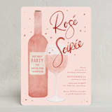 "Rose Soiree" - Party Invitations in Rose by Jenna Holcomb - Front