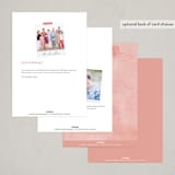 "Rose Soiree" - Party Invitations in Rose by Jenna Holcomb - Back of Card Options