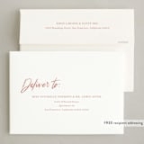 "Rose Soiree" - Party Invitations in Rose by Jenna Holcomb - FREE Recipient Addressing
