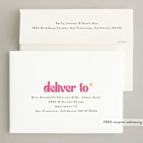 "Modern Cocktails" - Party Invitations in Flamingo by Maria Alou - FREE Recipient Addressing