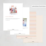 "efflorescent" - Party Invitations in Sunset by Olivia Raufman - Back of Card Options