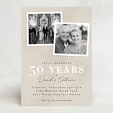 "Snapshots" - Party Invitations in Almond by Jessie Steury - Front