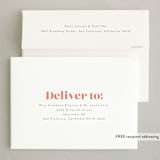 "This is 40" - Party Invitations in Fruit Punch by Morgan Kendall - FREE Recipient Addressing