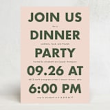 "headline" - Party Invitations in Watermelon by Heather Schertzer - Front