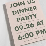 "headline" - Party Invitations in Watermelon by Heather Schertzer - Detail