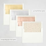 "birthday serifs" - Party Invitations in Candy by Ellen Schlegelmilch - Envelope Liner Options