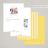 "Drink Umbrella" - Party Invitations in Sunshine by mo kelley - Back of Card Options