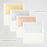 "Table feast" - Party Invitations in Balmy Blue by Sabrin Deirani - Envelope Liner Options
