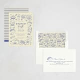 "Tacos & Tequila" - Party Invitations in Blueberry by Sherley Ferreira - Assembled