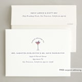"Summer Cocktails" - Party Invitations in Berry by Bethan - FREE Recipient Addressing