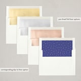 "Summer Cocktails" - Party Invitations in Berry by Bethan - Envelope Liner Options