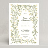 "Summer Garden" - Party Invitations in Limonada by Kamala Nahas - Front