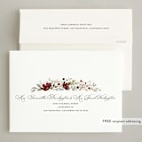 "ladybugs and wildflowers" - Party Invitations in Cream by Erin Deegan - FREE Recipient Addressing