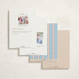 "Seafood Tower" - Party Invitations in Shrimp Cocktail by Claire - Back of Card Options