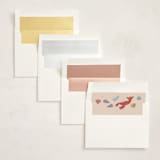 "Seafood Tower" - Party Invitations in Shrimp Cocktail by Claire - Envelope Liner Options