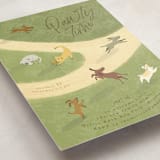 "pawty time" - Party Invitations in Sunset by Dani Lugato - Detail