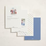 "Birthday Party type" - Party Invitations in Rainbow by Creo Study - Back of Card Options