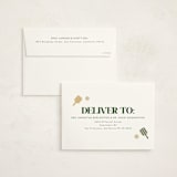 "Vintage Pickle" - Party Invitations in Avocado by Vera Lim - FREE Recipient Addressing