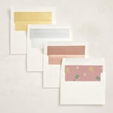 "Vintage Pickle" - Party Invitations in Avocado by Vera Lim - Envelope Liner Options