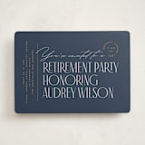 "on the side" - Party Invitations in Seawall by Owl and Toad - Front