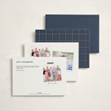 "on the side" - Party Invitations in Seawall by Owl and Toad - Back of Card Options