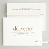 "modern fifty" - Party Invitations in Marigold by Vera Lim - FREE Recipient Addressing