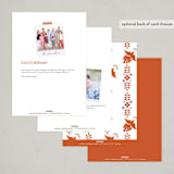 "Let's Fiesta" - Party Invitations in Gumdrop by Eva Tadros - Back of Card Options