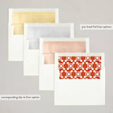 "Let's Fiesta" - Party Invitations in Gumdrop by Eva Tadros - Envelope Liner Options