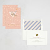 "Tini" - Party Invitations in Cupcake by Jenna Holcomb - Assembled