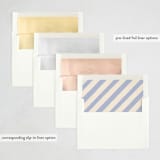 "Tini" - Party Invitations in Cupcake by Jenna Holcomb - Envelope Liner Options
