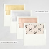 "Inked Balloon" - Party Invitations in Ink by Carmia Jordaan - Envelope Liner Options