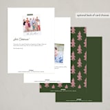 "Glamping" - Party Invitations in Blush by Becky Nimoy - Back of Card Options