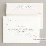 "Cute Confetti" - Party Invitations in Vanilla by Robert and Stella - FREE Recipient Addressing