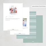 "Plus Experience" - Party Invitations in Eggshell by Hudson meet Rose - Back of Card Options