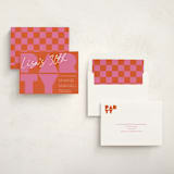 "Party" - Party Invitations in Persimmon by Harriet Richter - Assembled