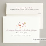 "cocktails and laughter" - Party Invitations in Orchid by Cass Loh - FREE Recipient Addressing