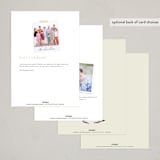 "Vine, Wine, and Dine" - Party Invitations in Cream by West Foglia - Back of Card Options