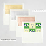 "Game Day" - Party Invitations in Navy by Jennifer Lew - Envelope Liner Options