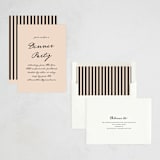"Handwritten" - Party Invitations in Almond by Morgan Kendall - Assembled