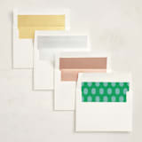 "Martini" - Party Invitations in Lawn by Morgan Kendall - Envelope Liner Options