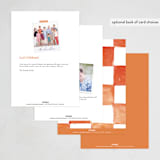 "Cin Cin Spritz" - Party Invitations in Tangerine by West Foglia - Back of Card Options