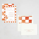 "Cin Cin Spritz" - Party Invitations in Tangerine by West Foglia - Assembled