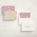 "Casual Bloom" - Party Invitations in Preppy green by Inkblot Design - Assembled