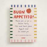"Buon Appetito!" - Party Invitations in Capri by Julia Starr - Front