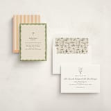 "Formal scallop" - Party Invitations in Palm by Creo Study - Assembled