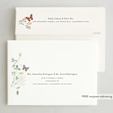 "Wild meadow" - Party Invitations in Elder Flower by Sarah Knight - FREE Recipient Addressing