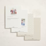 "In Love" - Party Invitations in Linen by Vanessa Doyle - Back of Card Options