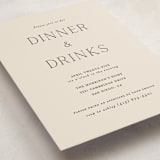 "In Love" - Party Invitations in Linen by Vanessa Doyle - Detail